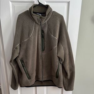 Patagonia Olive Green Fleece Jacket
